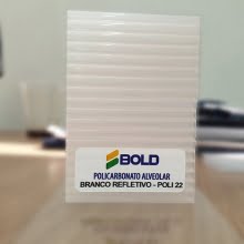 POLICARBONATO BRANCO REFLETIVO