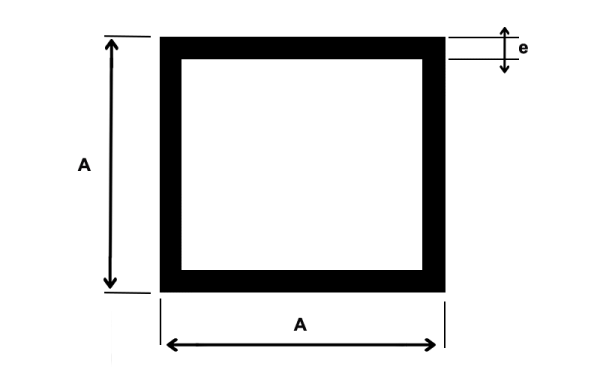 Tubo Quadrado