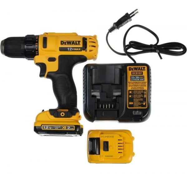 PARAFUSADEIRA / FURADEIRA DE 3/8" (10 MM) 12V MÁX ION-LÍTIO
