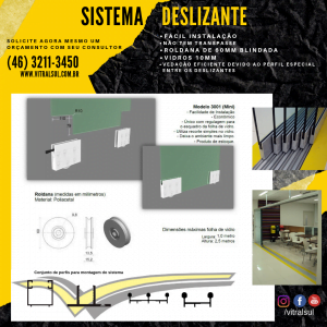 Conjunto Deslizante Mini